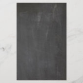  Moderne Floral Motif op Chalkboardontwerper Flyer (Achterkant)