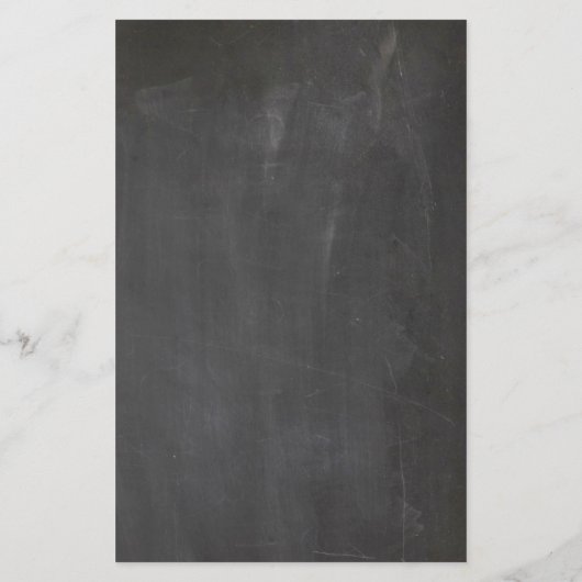  Moderne Floral Motif op Chalkboardontwerper Flyer (Achterkant)