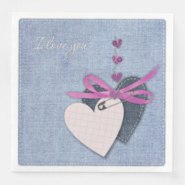 Moderne  Floral Paper Dinner Napkins Servet