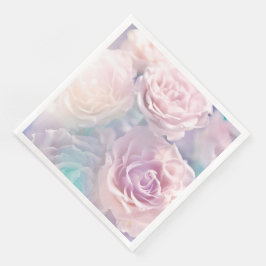 Moderne Floral Paper Dinner Napkins Servet