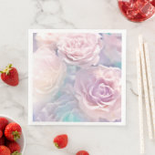 Moderne  Floral Paper Dinner Napkins Servet (Insitu)