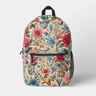 Moderne Floral Splash Rugzak
