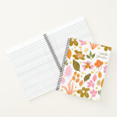  moderne floral voor botanische lente Aangepaste n Notitieboek (Binnen)