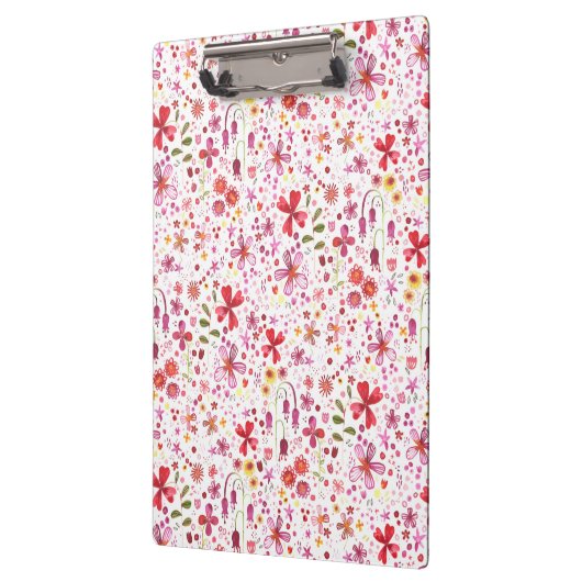 Moderne Floral-Waterverf Klembord (Links)