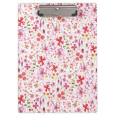 Moderne Floral-Waterverf Klembord (Voorkant)