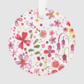 Moderne Floral-Waterverf Ornament (voorkant)
