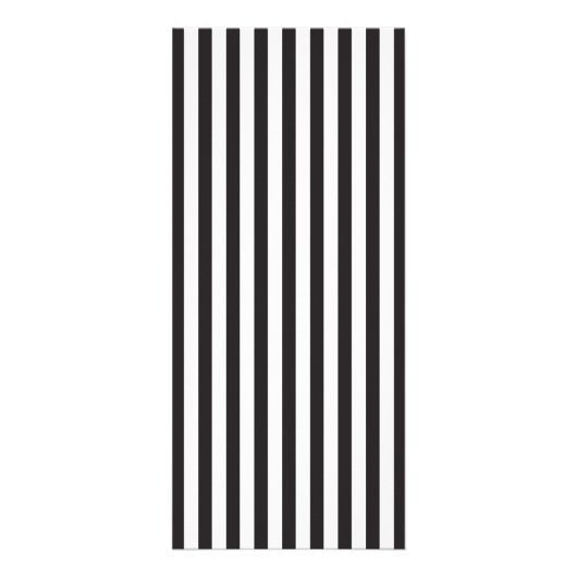 Moderne Floral Wreath Gestreepte Salon Rack Kaart (Achterkant)