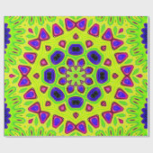 Moderne florale patronen. Rasterafbeelding. Persia Cadeaupapier (Vlak)
