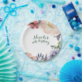 Moderne Florence Vrijgezellenfeest Chic Party Papieren Bordje (Feest)