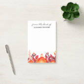 Moderne Florence Waterverf Elegant Flowers Custom Post-it® Notes (Kantoor)