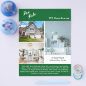 Moderne Flyer voor Vastgoedadvertenties aan Beide (Enkel)