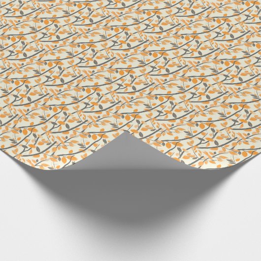 Moderne Foliage Grace: Cadeaupapier (Hoek)
