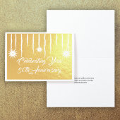 Moderne Folie 50e Jubileum Folie Kaarten