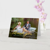 Moderne FOLIE van het Manuscript Gevouwen Foto Dan Wenskaart (Orchidee)