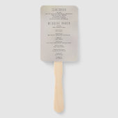 Moderne Folie-weddenschap tussen metalen Handwaaier (Achterkant)