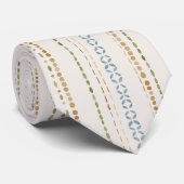 Moderne Folk Bruiloft Das | Stof Blauw Salie Goud (Opgerold)