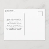 Moderne formele Afstudeerders klasse van het Foto  Aankondigingskaart (Achterkant)