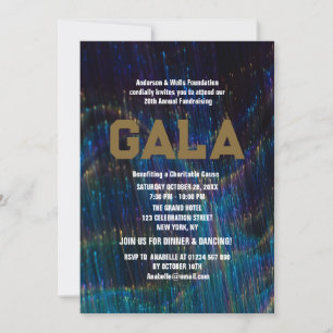 Moderne formele Corporate Gala Ball Party Fundrais Kaart