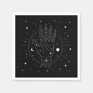 Moderne Fortune Teller Palmistry Mystic Servet