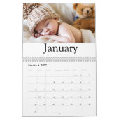 Moderne foto 2025 kalender (Jan 2027)