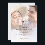 Moderne foto 7 Vertical Wedding Invitation Kaart<br><div class="desc">Breng uw gasten in de stemming voor uw bruiloft met uw Moderne Foto 7 Vertical Wedding Invitations. Unieke uitnodigingen,  gebruikend uw eigen foto.</div>