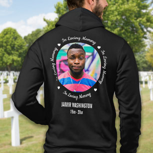 Moderne foto aangepast geheugen in liefhebbend geh hoodie
