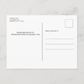Moderne Foto Aangepaste Pet Weddenschap Uitnodiging Briefkaart (Achterkant)