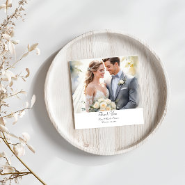 Moderne foto Aangepaste QR-code dank u kaart