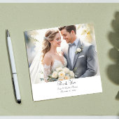 Moderne foto Aangepaste QR-code dank u kaart