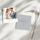 Moderne foto Aangepaste QR-code dank u kaart