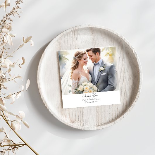 Moderne foto Aangepaste QR-code dank u kaart