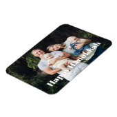 Moderne foto afbeelding afbeelding aangepaste teks magneet (Linkerzijde)