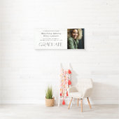 Moderne foto Afstuderen banner - wit (Insitu)