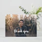 Moderne foto-Afstuderen Bedankt (Staand voorkant)