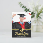 Moderne Foto afstuderen class van 2022 Hartelijk d Briefkaart (Staand voorkant)