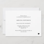 Moderne foto afstuderen eenvoudige afstuderen-uitn (Achterkant)