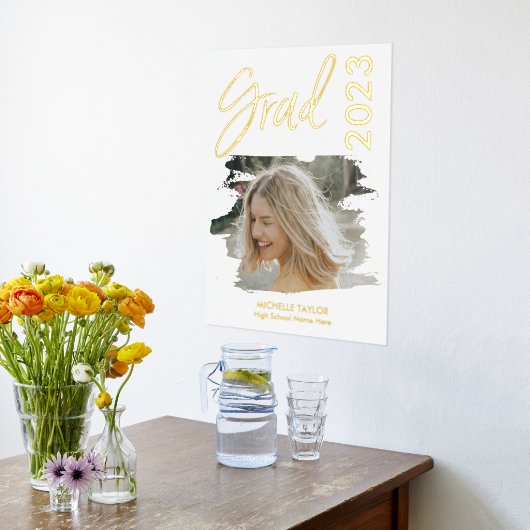Moderne foto Afstuderen Folie van high-school Lijs Folie Afdrukken (Laag (Keuken))