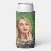 Moderne Foto afstuderen klasse 2023 Seltzer Blikjeskoeler (Seltzer Voorkant)