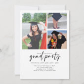 Moderne foto Afstuderen klasse van 2025 Kaart (Achterkant)