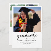 Moderne foto Afstuderen klasse van 2025 Kaart (Voorkant / Achterkant)