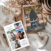 Moderne foto Afstuderen klasse van 2025 Kaart