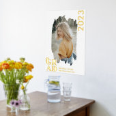 Moderne foto Afstuderen Lijst op de middelbare sch Folie Afdrukken (Laag (Keuken))