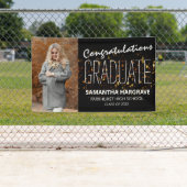 Moderne Foto Afstuderen Spandoek (Insitu)
