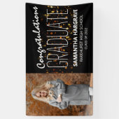 Moderne Foto Afstuderen Spandoek (Verticaal)