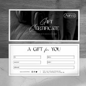 Moderne Foto Beauty Salon Cadeaukaart