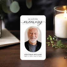 Moderne foto begrafenis gebed