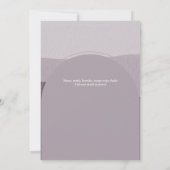 Moderne foto bespaart de Dates Wedding Kaart (Achterkant)