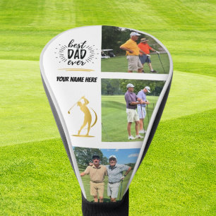 Moderne foto beste golfcadeaus voor papa golfheadcover