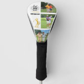 Moderne foto beste golfcadeaus voor papa golfheadcover (Voorkant)
