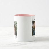 Moderne foto Beste mam ooit schrijfmachine koffie Mok (Midden)